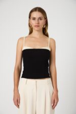 Azra Twill Corset Strappy Top - Image 5