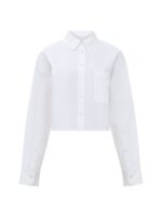 Alissa Cotton Cropped Shirt - Image 5