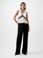 Ennis Satin Lace Top - Image 2